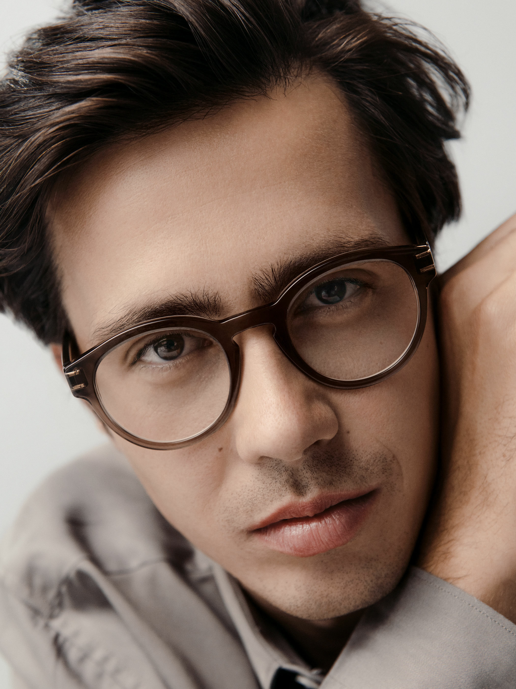 Portrait of Felix Werinos wearing AW03 of our AWearness Collection